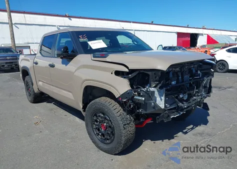 2025 Toyota Tundra Hybrid Trd Pro Hybrid Crewmax 5.5' Bed из США, поврежденный, VIN 5TFPC5DB4SX106217